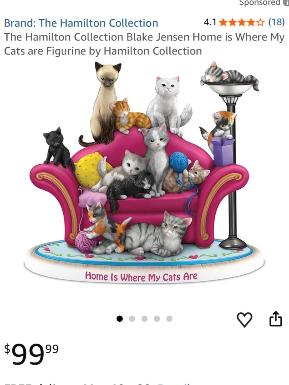 Home is Where My Cats are by The Hamilton Collection